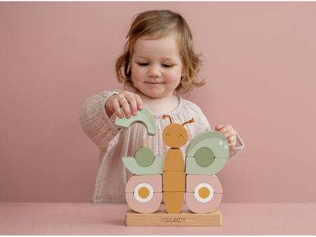 Little dutch motýľ drevený skladací, 