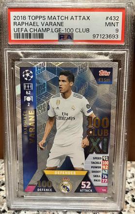 Futbalová karta - raphael varane, 