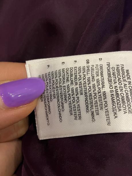 Dámska šušťáková vetrovka fialová adidas (34), adidas,xs