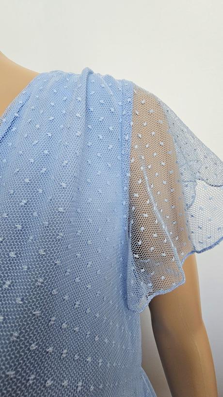 Tylové šaty s guličkami, mohito,l