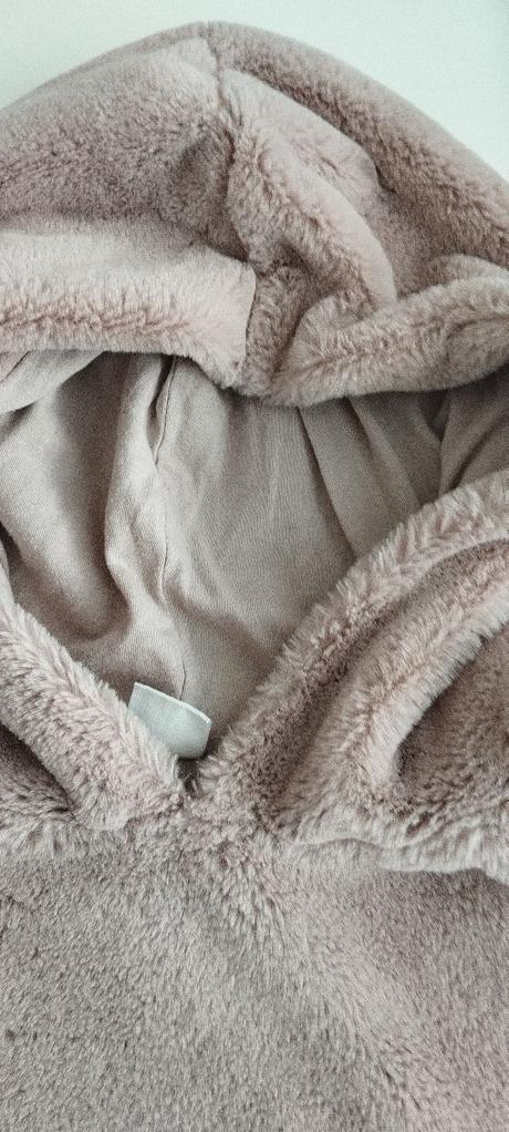 Dievčenská mikina, huňatka, zara,158