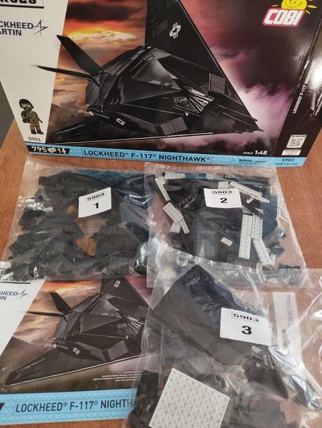 Cobi lockheed f-117 nighthawk,