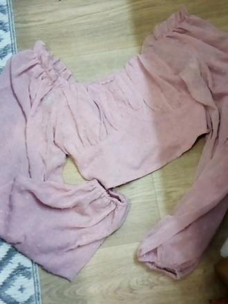 Sexi kratší top s gumičkami xs/m, m