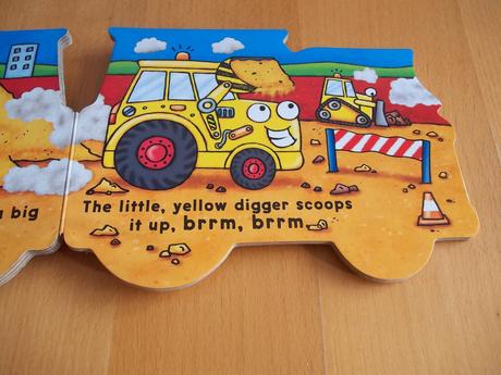 Anglická knižka pre deti - digger,