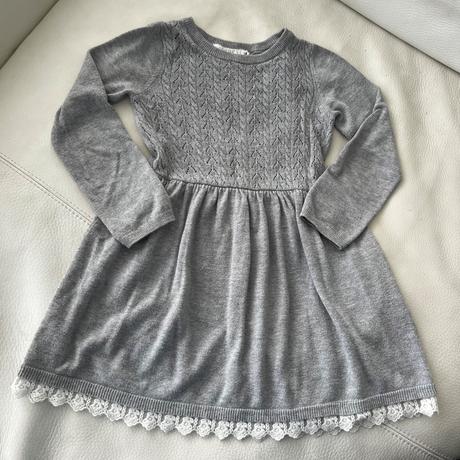 H&m upletove šaty s krajkou vel. 110-116, l.o.g.g.,116