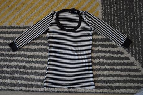 Pásikavé tričko, f&f,38