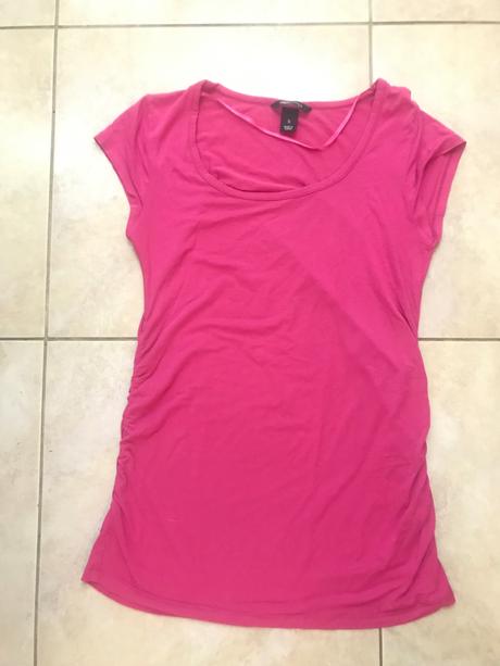 Tehotenske tricko s kratkym rukavom h&m, adams,s