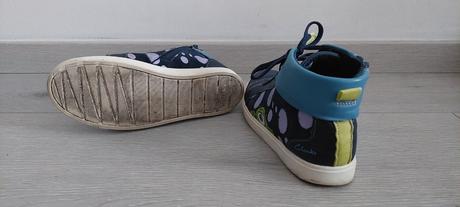 Kvalitné členkové topánočky na prechodné obdobie, clarks,35