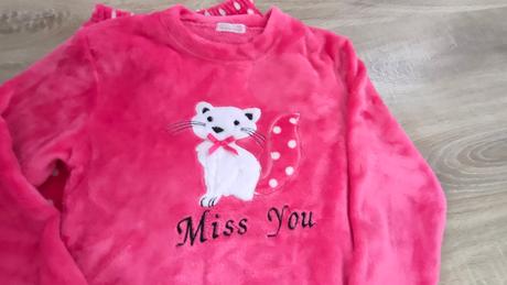 Flísové domáce oblečenie pyžamo, 146