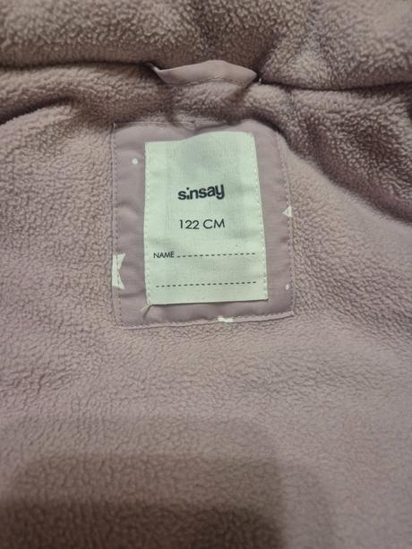 Zimný dievčenský overal, sinsay,122