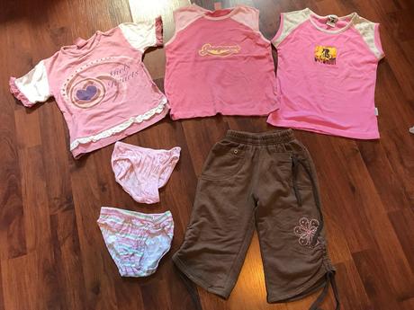 Dievčenský letný balík - 6 kusov, 122–134