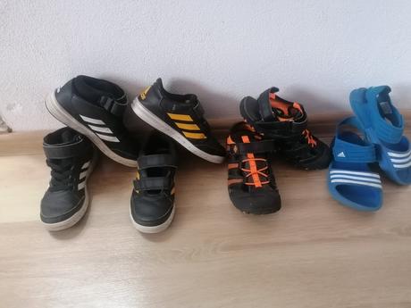 Adidas topanky, umbro,32