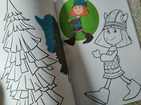 Wickie - omaľovánky - zošit,