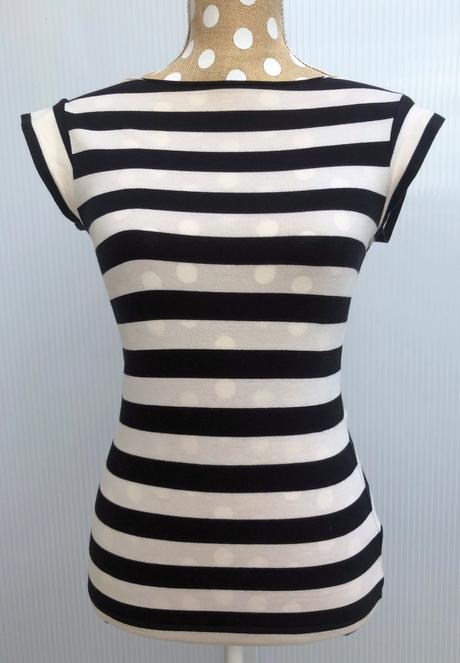 Pásikavé tričko, xs