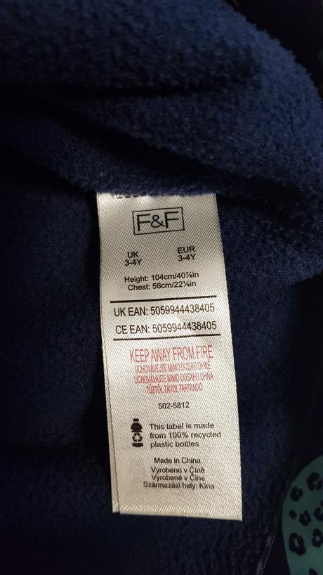 Prechodná vetrovka, f&f,98