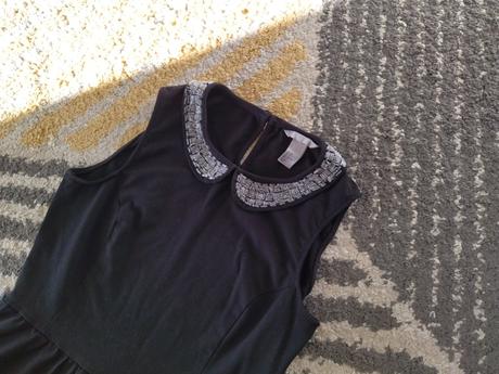 Top s trblietavým golierikom, h&m,36