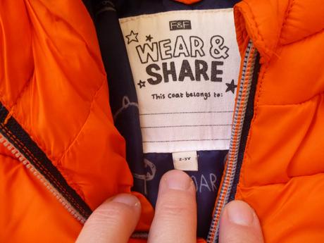 Vetrovka oranzova chlapc. 2-3 r., f&f,98