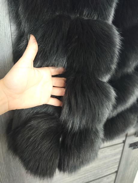 Luxusna vesta z lisky, s