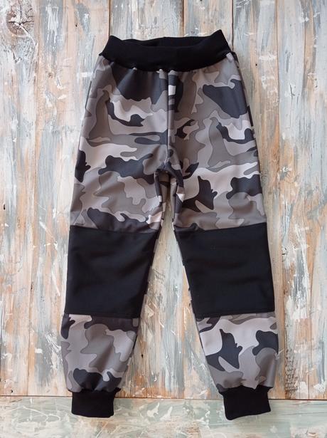 Zimné softshellové nohavice c, 68 - 140