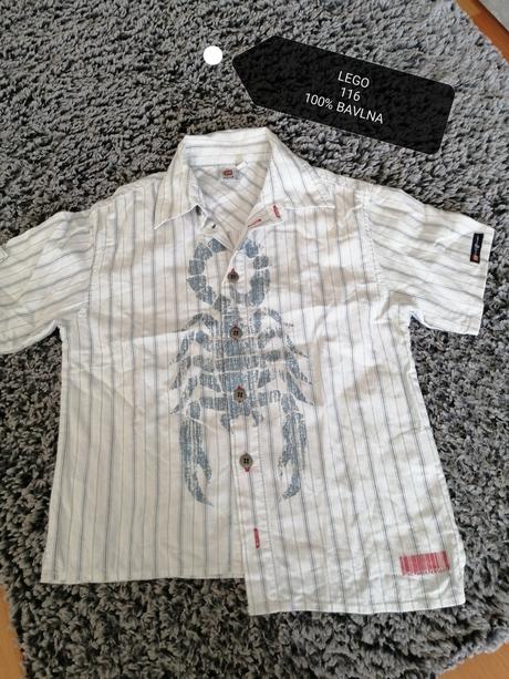 Bavlnená košeľa, lego,116