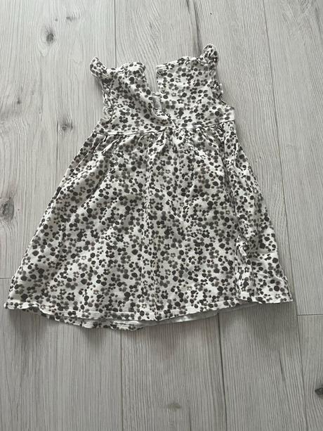 Bielo-hnedé šaty, next,86