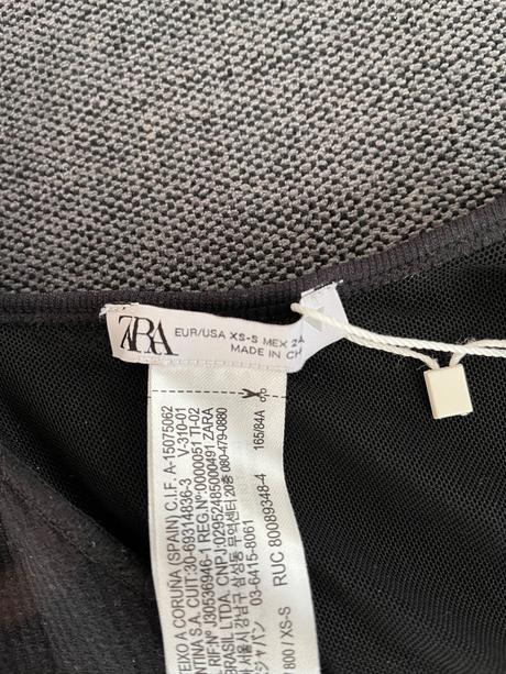 Čierne šaty, zara,s