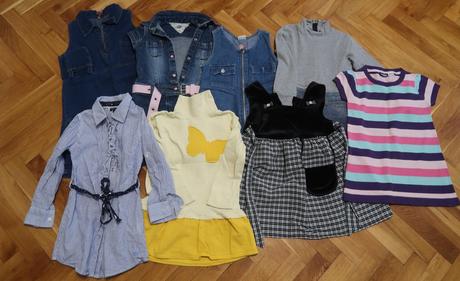 Prechodný balík pre dievča č. 1 veľkosť 104, 104–116