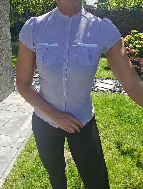 Zara košeľa s krátkym rukávom, zara,xs