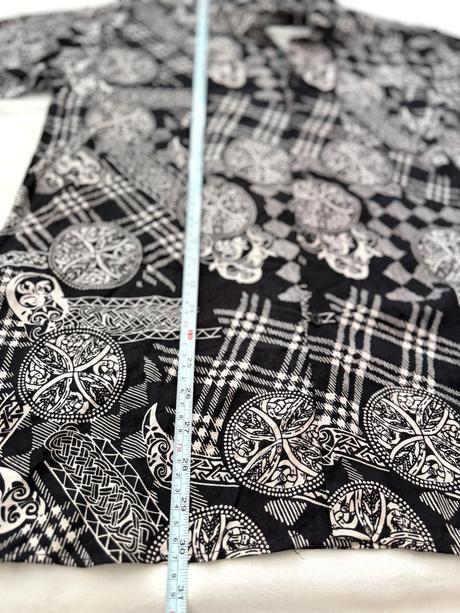 Unikátna vzorovaná vintage košeľa gianni armani xl, armani,xl