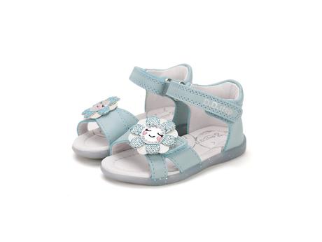 Sandalky d.d.step modre s kvetnikou, d.d.step,19 - 24