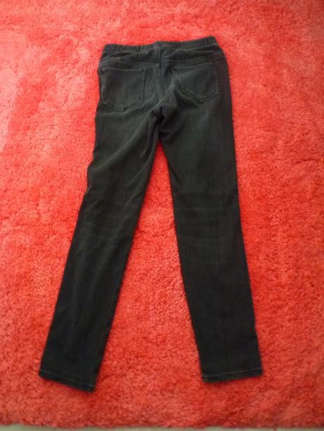Čierne jeansy, h&m,134