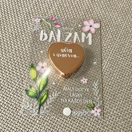 Balzam na karte pre pani učiteľku, 