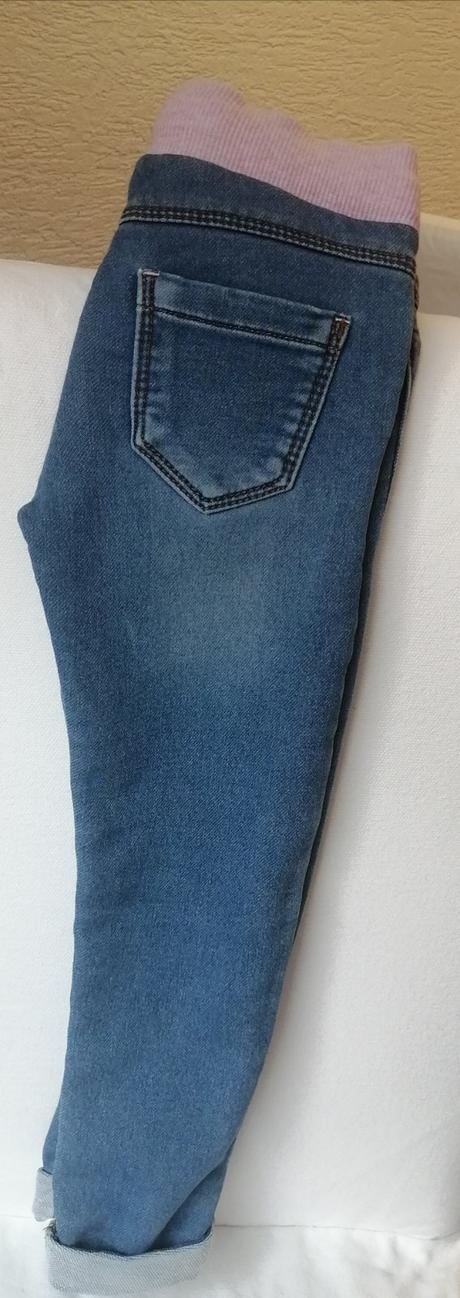 Dievčenské rifľové nohavice, f&f,98