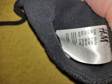 Čiapka na 0-2mes., h&m,56
