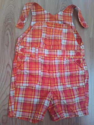 Karované kraťasy s trakmi, f&f,68