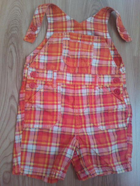 Karované kraťasy s trakmi, f&f,68