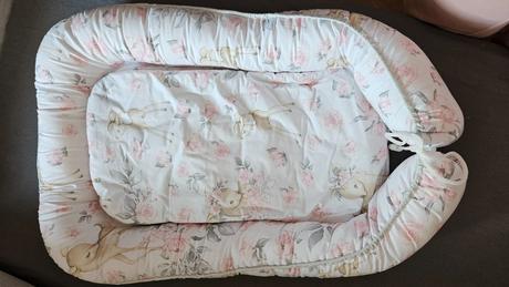 Hniezdo s podložkou, vankúšikom a dečkou, šírka (cm): 55,dĺžka (cm): 80