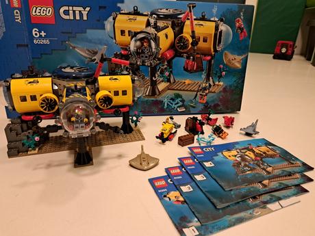 Lego city 60265 oceánska prieskumná základňa,