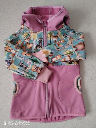 Softshellová bunda, 86 - 128