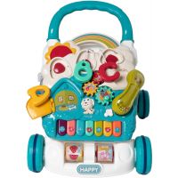 Chodítko s hracím centrom so zvukom a svetlom modr, 