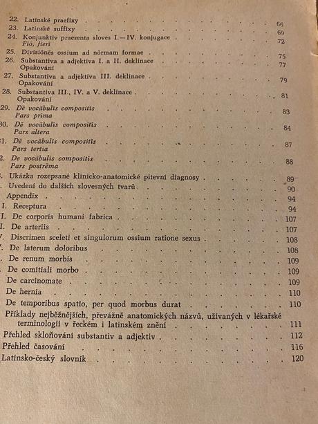 Stará učebnica pre školy 1957 jazyk latinský, 