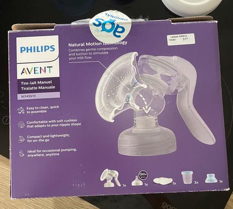 Odsávačka na mlieko avent, 