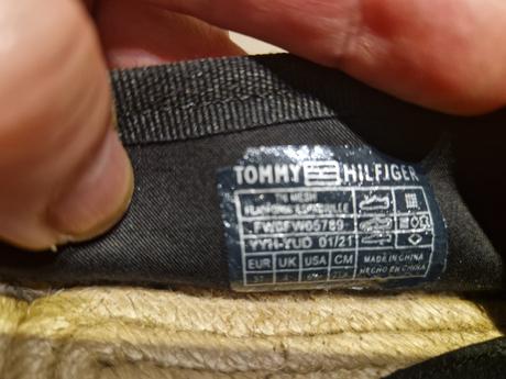 Espadrilky, tommy hilfiger,37