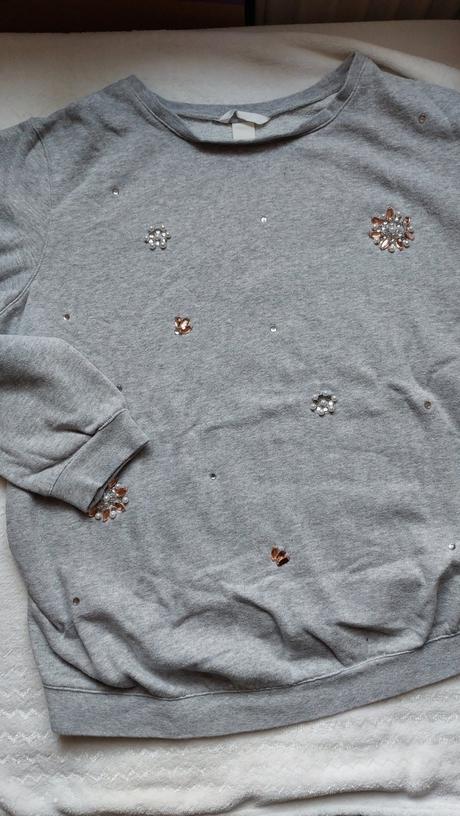 Tehotenská mikina, h&m,l
