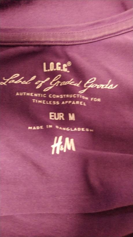 Dámsky tmavo fialový elastický top, h&m, s, h&m,s