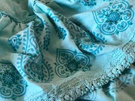 Ľanová sukňa s výšivkou debenhams, debenhams,38