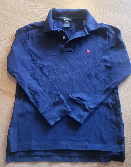 Polo tricko dlhy rukav, ralph lauren,128