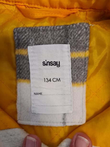 Chlapcensky zatepleny kabatik, sinsay,128