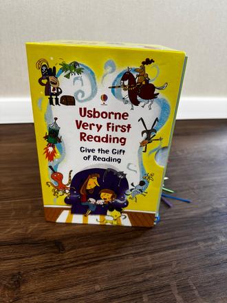 Usborne very first reading, kompletný set 15 kníh, 