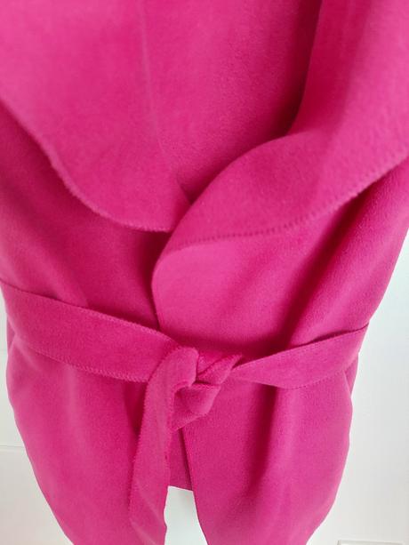 Cyklámenovy kabátik super stav, 110